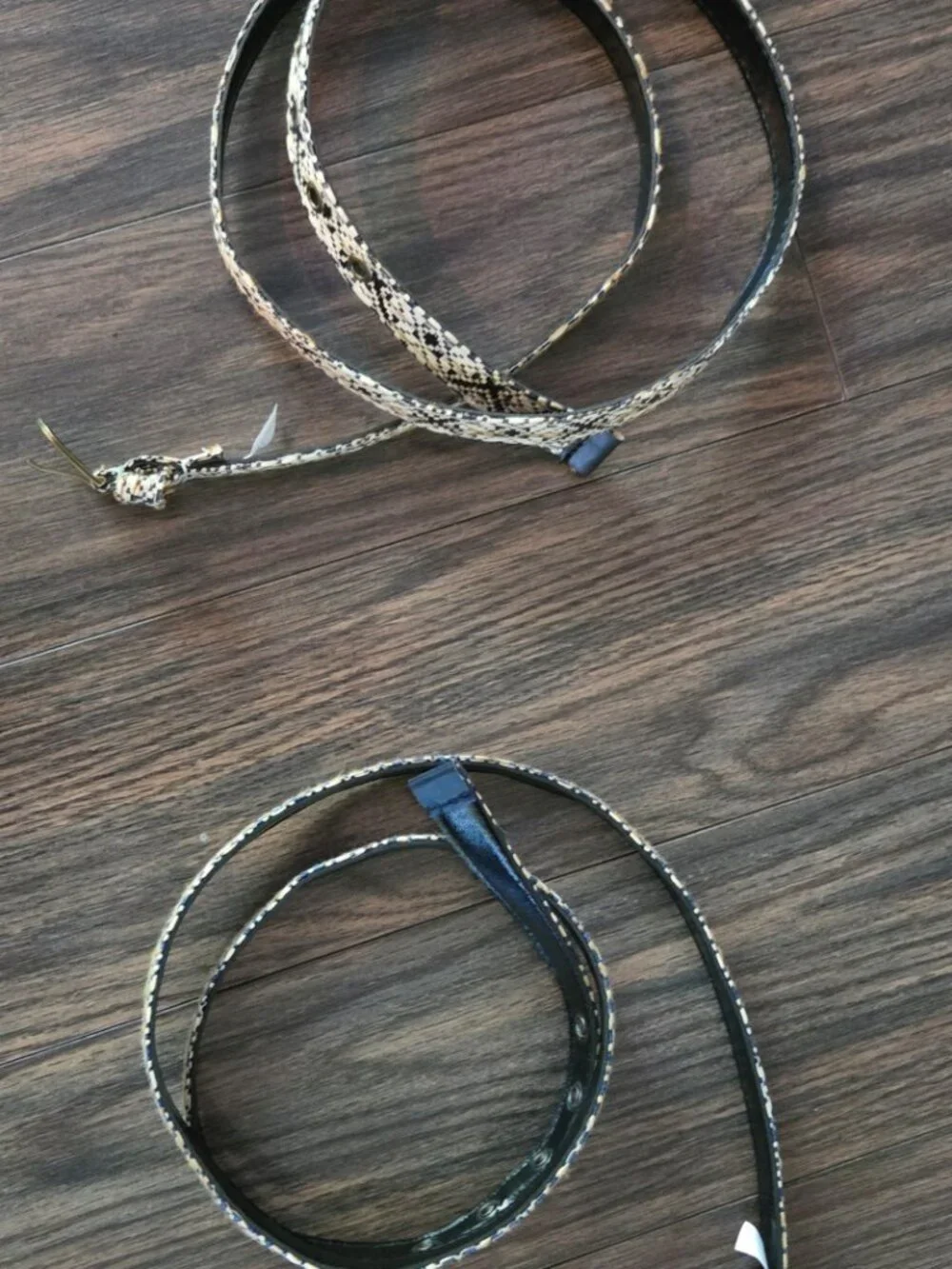 Pair of Woven Belts w/ Adjustable Buckle NWOT/SIZE 16